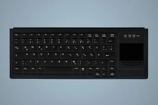 Cherry ACTIVE Key Industry 4.0 Compact Ultraflat Trackball | ak-4400-tp-b/us | Tastatur