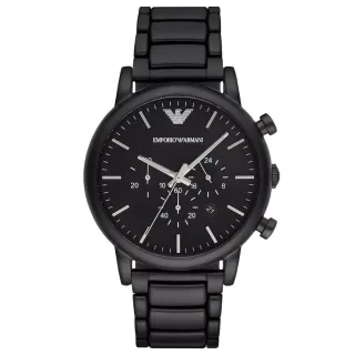 Emporio Armani AR1895 Luigi Schwarz Chronograph Herrenuhr