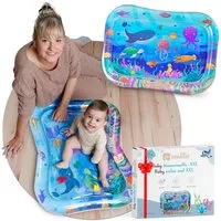 Mallie Spielmatte Wassermatte Baby XXL 95x75 CM [100% BPA ] ab 3