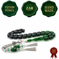 M-Punkt24 Kettenanhänger Tesbih Tesbih (8 x 12 mm), Gebetskette, Rosary, inkl. Etui, ! SONDERPREIS, DA PRODUKTNEUHEIT !