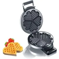 Graef Waffeleisen WA 80, Edelstahl matt, 850 W