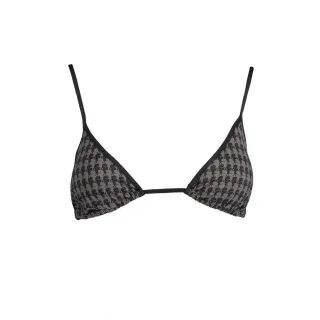 Karl Lagerfeld Schwarzer Polyamid Damen Badeanzug
