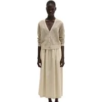 Marc O'Polo Cardigan aus Baumwolle-Leinen-Slub-Garn