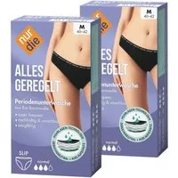 Nur Die Periodenslip Alles Geregelt Slip normal (2-St) Damen Frauen