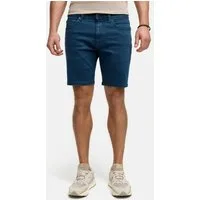 Indicode Jeansshorts Herren INSymon Jeans Shorts Herrenshorts 5-Pocket-Shorts aus Soft Denim