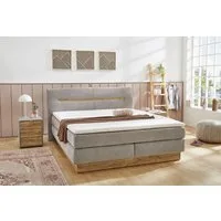 Jockenhöfer Gruppe Boxspringbett Nika erhältlich in der Größe 180x200cm, mit Bettkasten, 7-Zonen-Matratze, Topper, mehrere Härtegrade wählbar