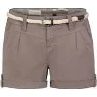 Eight2Nine Shorts Geflochtener Gürtel Umschlagbund Sommerlicher Look Stil (1-tlg) D60530BM60320_Shorts