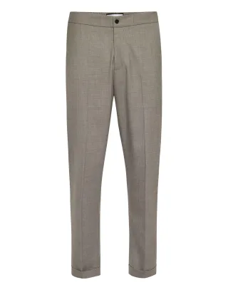 Wool Wide Leg Trousers