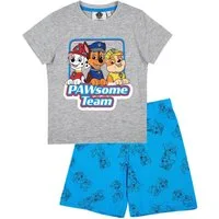 PAW PATROL Pyjama Paw Patrol Pyjama Schlafanzug kurzarm Jungs