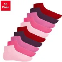 Footstar Kurzsocken EVERYDAY! 10 Paar Quarter Socken Kurzsocken Kurze Baumwoll Socken