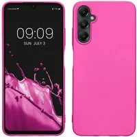 kwmobile Handyhülle Handyhülle für Samsung Galaxy A05s Hülle, Silikon Case metallisch schimmernd - Schutzhülle Cover