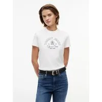 Tommy Jeans Kurzarmshirt TJW REG HERITAGE LOGO SS TEE Baumwolle, regular fit