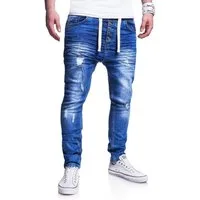 behype Slim-fit-Jeans Mood im coolen Jogger-Stil