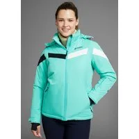 Maier Sports Winterjacke Damen Jacke wattiert mit variierbarem Schneefang, wasser- und winddicht, atmungsaktiv