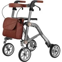RUSSKA Rollator Russka Uplivin Rollator Trive grau doppelt faltbar