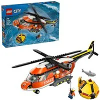 LEGO® Hubschrauber der Küstenwache (60503), LEGO City Konstruktionsspielsteine, (551 St), Made in Europe