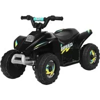 COSTWAY Elektro-Kinderquad, Belastbarkeit 30 kg, Kinderauto, Elektroauto, 2,8-4,6 km/h