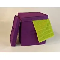 ARTRA Dekokorb Ordnungsboxen"Levi" Violett 2er SET Aufbewahrungsbox Regalbox (2 St)