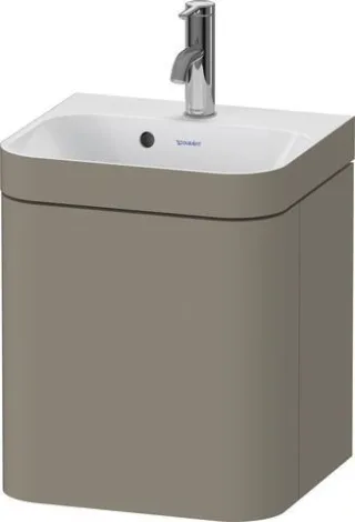 Duravit Happy D.2 Plus c-bonded Set wandhängend Stein Grau 400x360x480 mm - HP4633O92920000 HP4633O92920000