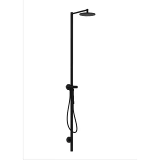 hansgrohe Axor Starck Duschsäule 12670670 mit Kopfbrause, Handbrause, mattschwarz