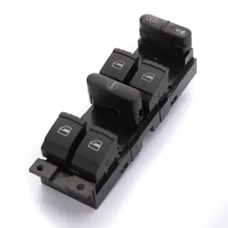 Window Panel Master Switch Press For 99 00 01 02 03 04 VWGolf Jetta