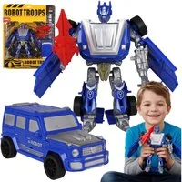 Mega Creative Spielzeug-Auto Blauer ROBOT Auto 2in1 Spielzeug für Kinder 3+ – MEGA CREATIVE