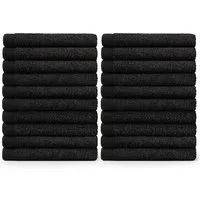 Blumtal Gästehandtücher 30x30cm - weich und saugstark, Frottee (24-St), 12er und 24er Set, 100% Baumwolle