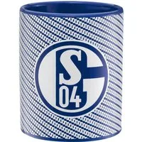 FC Schalke 04 Tasse Kaffebecher Carbon-Optic, 1-tlg., Steinzeug