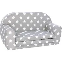 yourhouse24 Kindersofa SNUGKIDS Doppelsofa Kindercouch Kindermöbel Sterne
