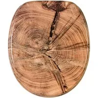 Sanilo WC-Sitz Old Tree mit Absenkautomatik, Toilettendeckel direkt vom Hersteller, hochwertig & modern mit Motiv, universell, leichte Montage