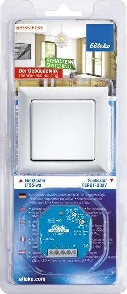 ELTAKO Blisterpack Schalten BPS55, FT55-wg + FSR61, 230V