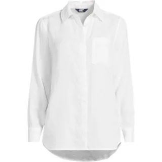 Premium Reinleinen-Bluse für Damen in Plus-Größe, Damen, size: plus, Pink, Leinen, by Lands' End