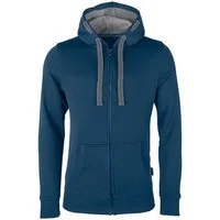 HRM Kapuzensweatjacke Herren Sweatjacke mit Kapuze / Kapuzensweater mit Reißverschluss