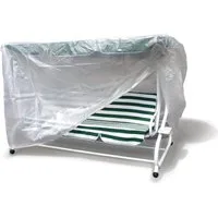 DEGAMO Gartenmöbel-Schutzhülle (1-St), für Hollywoodschaukel 215cm, PE transparent, reißfest und formstabil