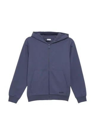 s.Oliver - Sweatshirt Jacke blau - Gr. - 158/164