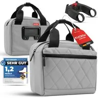 MIVELO Lenkertasche Fahrradtasche Lenker für KLICKfix, Fahrrad Tasche inkl. Regenschutz, KLICKfix kompatibel