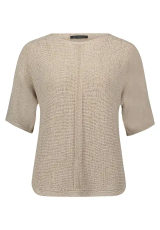 Betty Barclay - Strickpullover Grau Beige - Gr. - 44