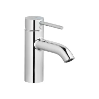 Kludi Bozz Waschtischarmatur 382660576 mit Push-Open-Ablaufgarnitur, chrom