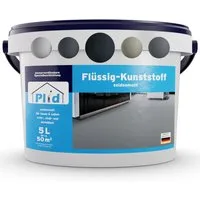 plid Bodenversiegelung Flüssigkunststoff Innen & Außen - Bodenbeschichtung - Flüssig PVC, Wasserfest