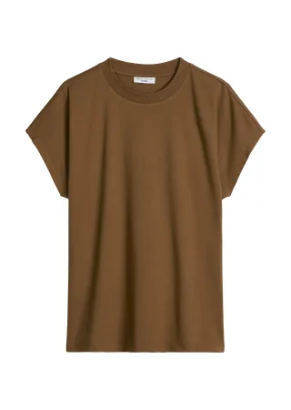 Marc OPolo DENIM - DfC T-Shirt oversized Umbra Brown - Gr. - S