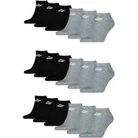 PUMA Sneakersocken PUMA Damen Herren Sneaker Socken knöchelhoch im 18er Pack (18-Paar) Logoschriftzug