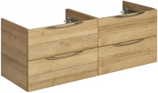 Pelipal Serie 6025 Waschtischunterschrank 6025-WTUSL04, B:1300, H:482, T:460mm 6025-WTUSL04