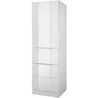 KOCHSTATION Seitenschrank KS-Brindisi 60 cm breit, 200 cm hoch, viel Stauraum