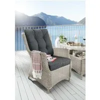 Destiny Sessel Casa, Polyrattan, inkl. Auflagen