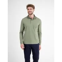 LERROS Langarm-Poloshirt mit Logo-Stickerei