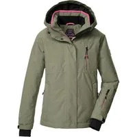 Killtec Skijacke KSW 205 GRLS SKI JCKT Wasserdichte, atmungsaktive Ski-Jacke mit verstellbarer Kapuze
