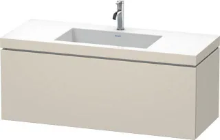 Duravit L-Cube c-bonded Set wandhängend Taupe 1200x480x500 mm - LC6919O8383 LC6919O8383
