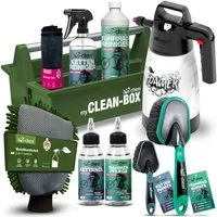 bio-chem Fahrrad Reinigungsset – 10-teilig - Reinigung und Pflege Zweiradreiniger (Sparpaket, [10-St. Fahrradpflege PREMIUM-SET 10-teilig inkusive Schaumsprüher 10-teiliges Reinigungsset für Fahrrad & E-Bike)