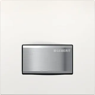 Geberit BetPl. Sigma50 ab 2013 zu UR-Strg. mit pneumatischer Sp-Ausl. weiß-alpin, 242764111 242764111