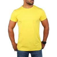 Young & Rich T-Shirt Herren Uni Basic rundhals Ausschnitt Unterziehshirt 1701 Rundhalsauschnitt unifarben kurzarm regular fit